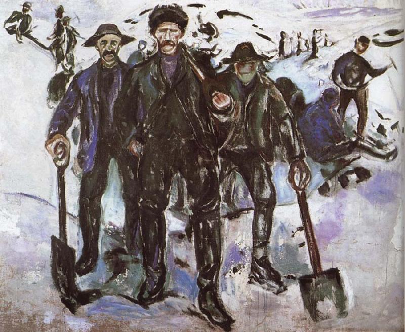 Edvard Munch Worker